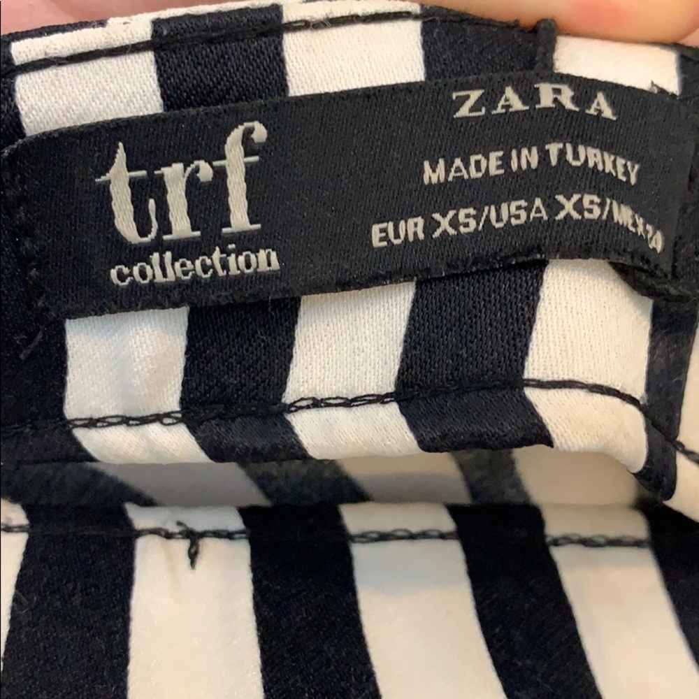 COPY - Zara asymmetric striped skirt - Picture 2 of 2